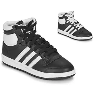 adidas TOP TEN J boys's Childrens Shoes (High-top Trainers) in Black kid,Kid 5,Kid 6