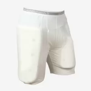 Kookaburra Mens Protective Padded Shorts (S) (White)