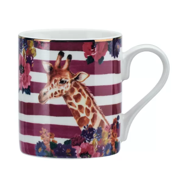Wild at Heart Giraffe Print Mug, 280ml
