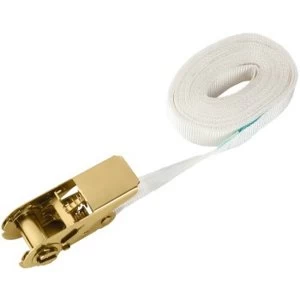 Xavax 00111896 Safety Lashing Strap with Ratchet for Laundry Drier, White/Grey