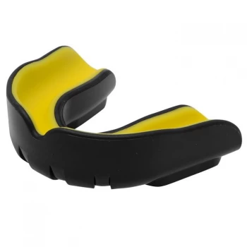 Sondico Gel Core Mouthguard - Black/Yellow