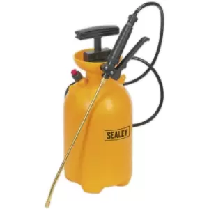 5L Pressure Sprayer - Metal Lance & Adjustable Nozzle - Shoulder Strap