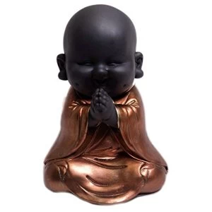HESTIA? Rose Gold Buddha Figurine - Praying