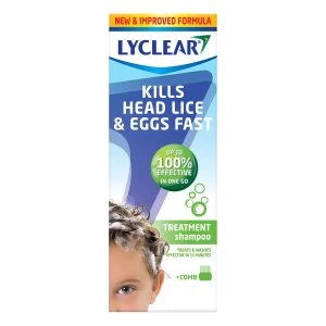 Lyclear Shampoo with Comb 200ml