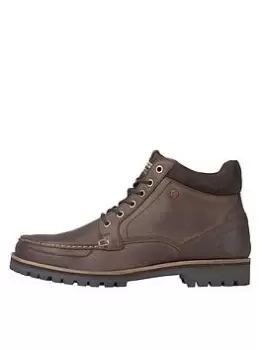 Jack & Jones Brockwell Moc Boot Boots - Java - Brown, Size 40, Men