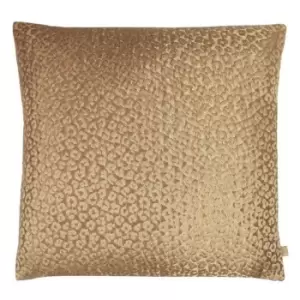 Kai Amur Jacquard Leopard Print Cushion Cover (One Size) (Clay)