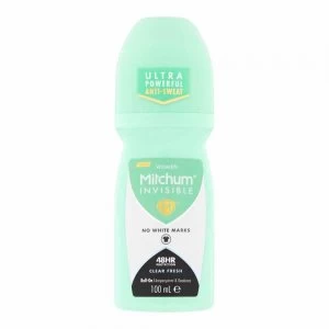 Mitchum Clear Fresh Invisible Roll On 100ml