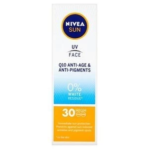 NIVEA SUN UV Face Q10 Anti-Age and Anti-Pigments SPF30 50ml