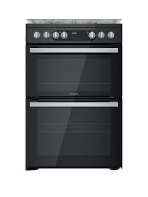 Hotpoint HDM67G9C2CSB Dual Fuel Double Oven Cooker
