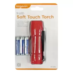 Kingavon 9 LED Soft Touch Torch