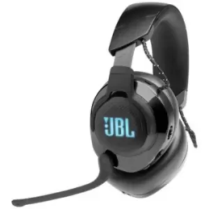 JBL QUANTUM 610 BLK Gaming Over-ear headset Bluetooth (1075101) Black Microphone noise cancelling Microphone mute