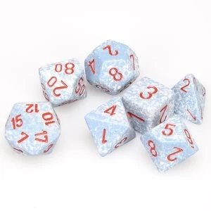 Chessex Speckled Poly 7 Dice Set: Air