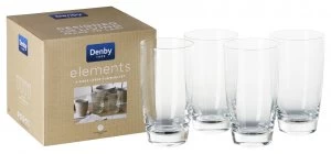 Denby Elements Set of 4 Tumbler Glasses