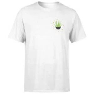 Aloe Vera T-Shirt - White - 4XL