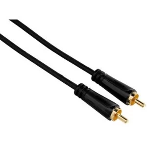 Hama Video cable RCA plug - RCA plug, gold-plated, 3.0 m