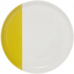 Linea Juno Charteruse Dipped Side Plate - Yellow