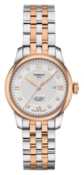 Tissot Le Locle Two-Tone Stainless Steel Silver Dial Watch