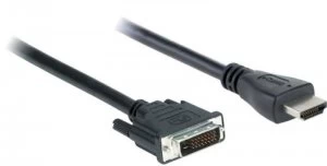 V7 HDMI Dvi Cable 2m Black - Hdmi/dvi-d Dual Link M/m