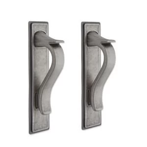IT Kitchens Antique pewter effect D shaped Cabinet handle Pack of 2