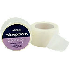 Reliance Medical Microporous Tape 617 2.5cm 12 Pieces