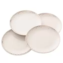 Stardust Set of 4 Tea Plates
