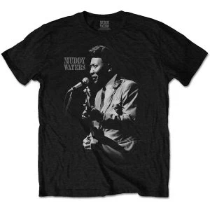 Muddy Waters - Muddy Live Mens Medium T-Shirt - Black
