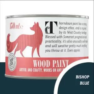 Thorndown Bishop Blue Wood Paint 150ml
