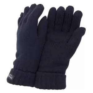 FLOSO Ladies/Womens Thinsulate Winter Knitted Gloves (3M 40g) (One size) (dark grey)