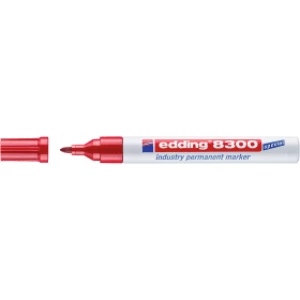Edding 8300 Permanent Marker - Red