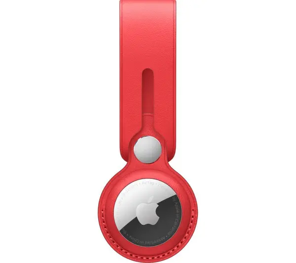 Apple AirTag Leather Loop - (PRODUCT)RED Default Title