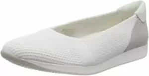 Ara Ballerina Shoes white PORTO 5.5