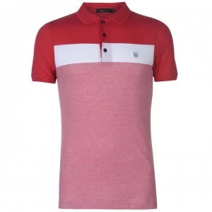 883 Police Knight Polo Shirt - Red