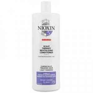 Nioxin 3D Care System System 5 Step 2 Color Safe Scalp Therapy Revitalizing Conditioner: For Chemically Treated Hair And Light Thinning 1000ml