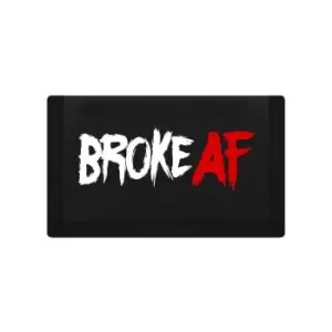 Grindstore Broke AF Wallet (One Size) (Black/White/Red)