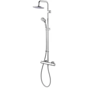 Concept Freedom Dual Thermostatic Bar Shower Valve with Shower Kit + Fixed Head - Ideal Standard
