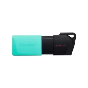 Kingston Technology DataTraveler Exodia M USB flash drive 256GB USB Type-A 3.2 Gen 1 (3.1 Gen 1) Black Turquoise