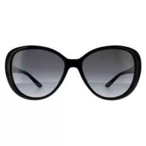 Fashion Black Dark Grey Gradient Sunglasses