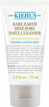 Kiehl's Rare Earth Deep Pore Daily Cleanser 75ml