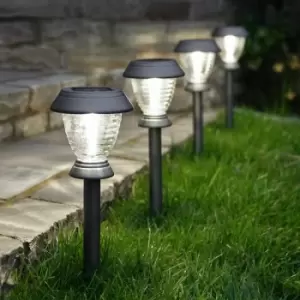 4 Pack Solar Power Outdoor Triton Stake LED Stake Light Garden Decoration