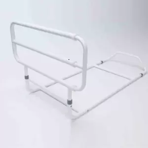 Nrs Healthcare Folding Easy Fit Bed Guard - White