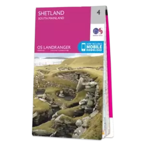 Map of Shetland - South Mainland