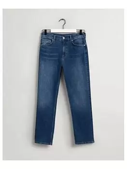 Gant Boys Relaxed Jeans - Blue Size Age: 11-12 Years