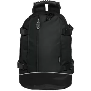 Clique Contrast Backpack (One Size) (Black) - Black