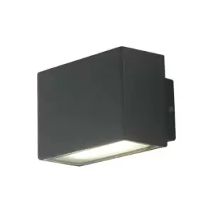 Fan Europe Agera - Outdoor Integrated LED Aluminum wall Lamp, Black Matt, IP54, 4000K