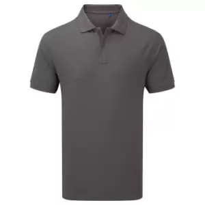 Premier Unisex Adult HeiQ Viroblock Polo Shirt (XL) (Dark Grey)