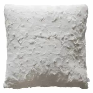 Crossland Grove Fur Cushion Cream 430x430mm