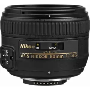 Nikon AF&#45;S NIKKOR 50mm f&#47;1&#46;4G &#45; 2 Year Warranty &#45; Next Day Delivery