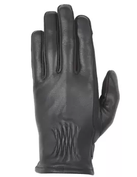 Helstons Candy Summer Leather Black Beige Gloves T9