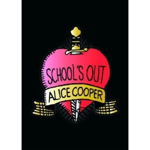Alice Cooper - School's Out Postcard