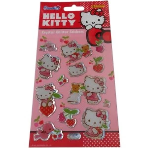 Hello Kitty Crystal Glitter Stickers